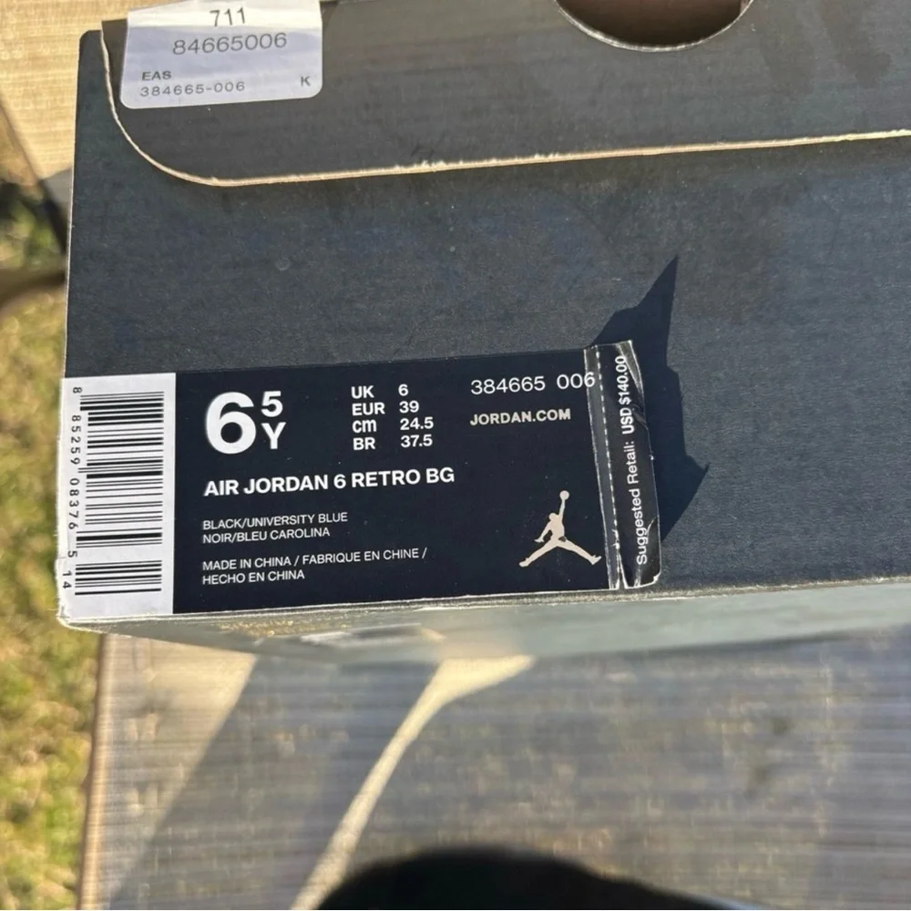 Air Jordan 6 Retro BG - Picture 7 of 7